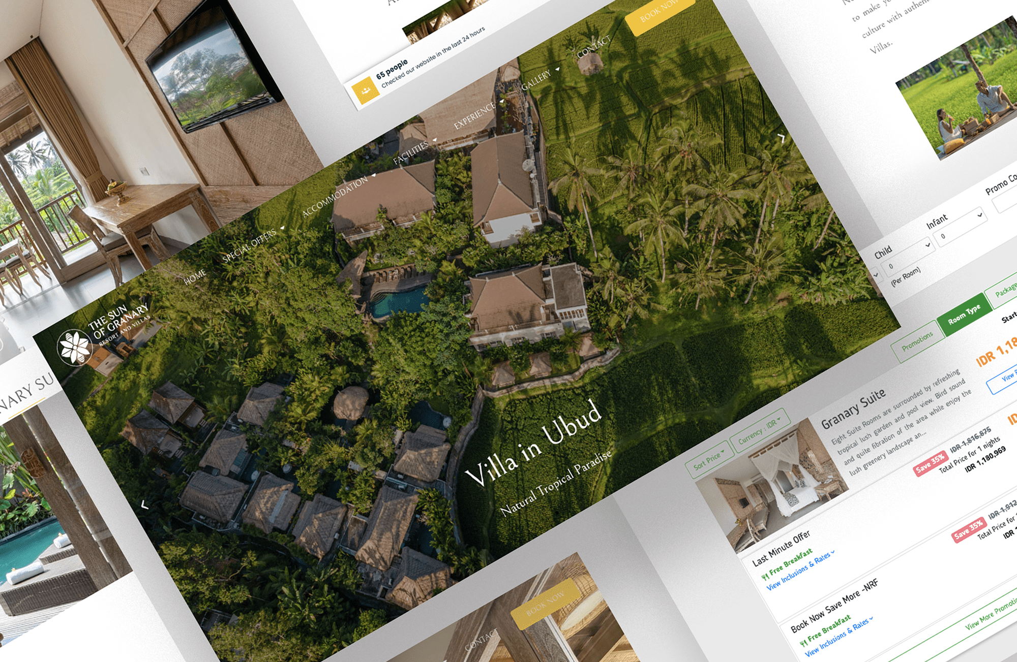 The Sun of Granary Resort and Villas Digital Marketing by Kayana Creative Digital Agency