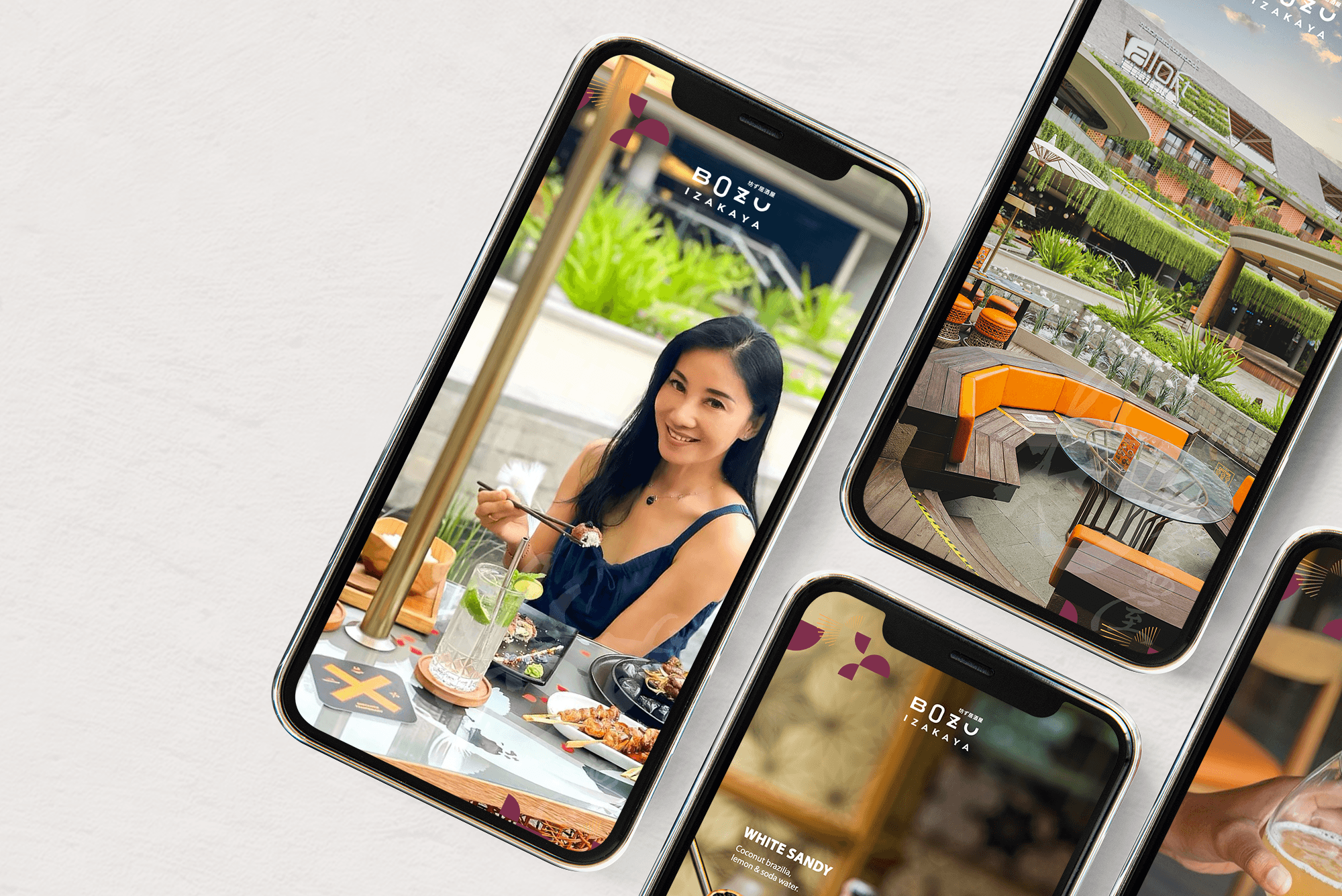 Bozu Izakaya Bali Featured Hero Image in Collaboration with Kayana Creative Digital Marketing Agency